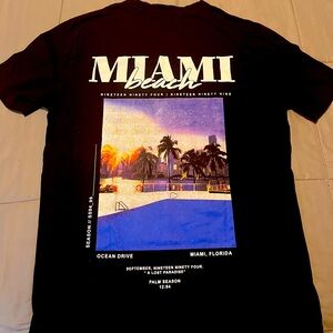 Streetwear apparel, Miami Beach shirt